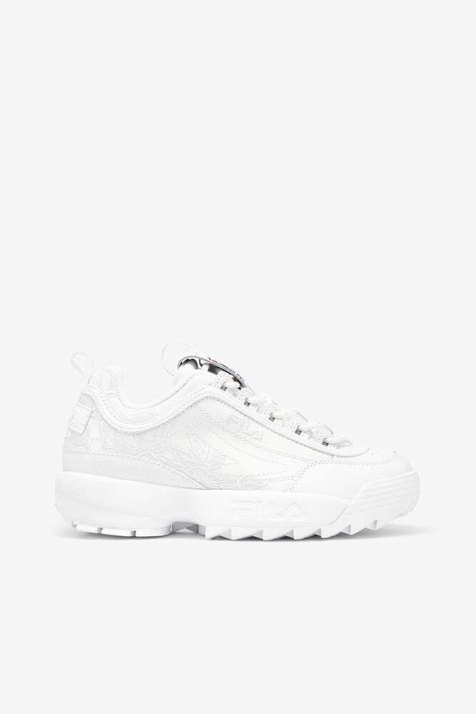 Fila Sneakers Disruptor 2 Embroidery Womens White - India YQH-295801